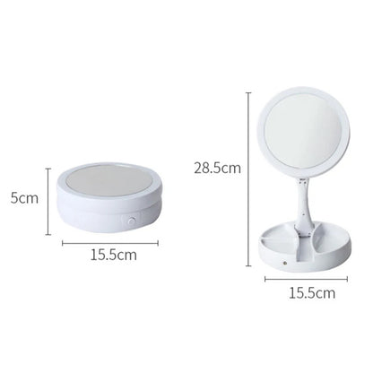 Espejo Para Maquillaje LED Aorlis